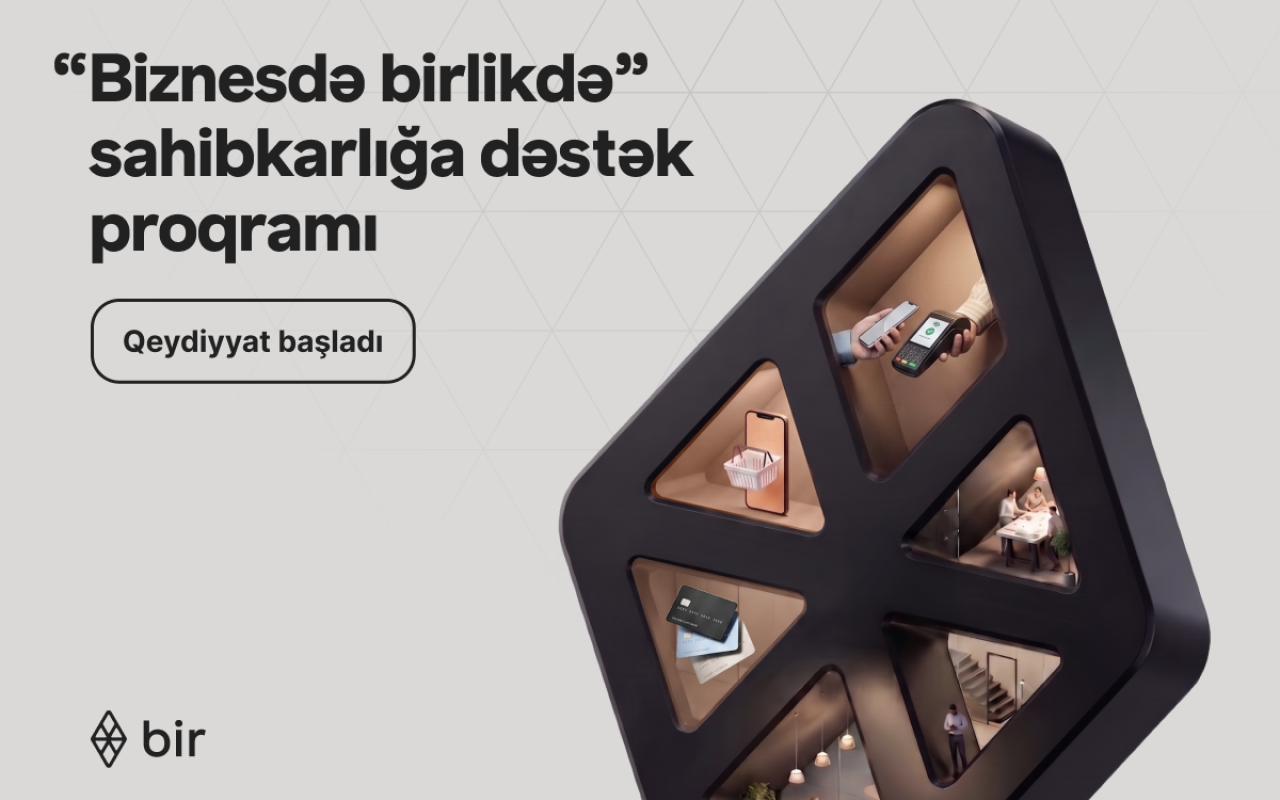 Bir-dən mikro sahibkarlar üçün rəqəmsal imkanlar: “Biznesdə birlikdə” proqramına start verildi